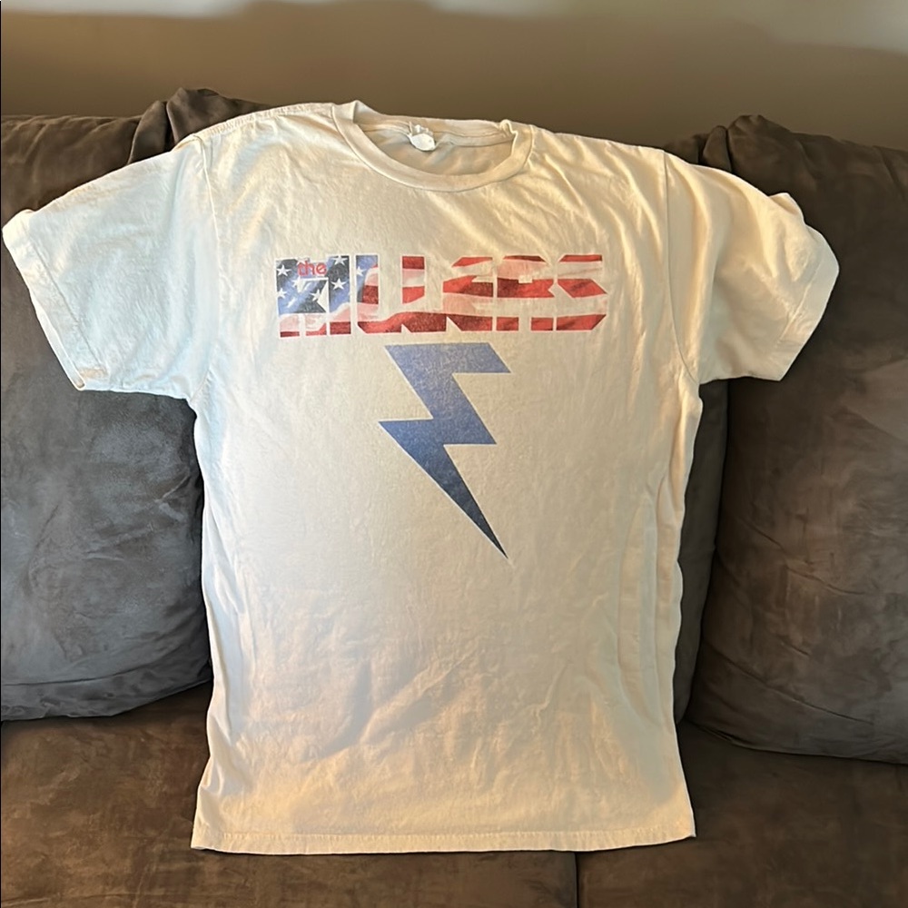 The Killers Band Graphic T-Shirt with Lightning Bolt
